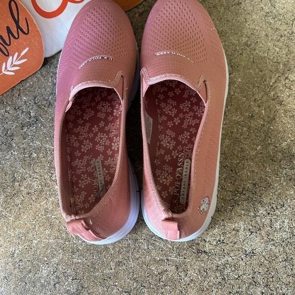 US polo ladies size 11 mob pink slip on comfort shoe - Picture 3 of 8